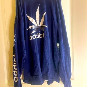 Addicted graphic shirt